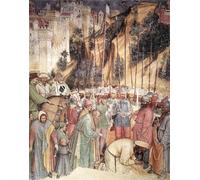 POSTERIIk Famoso Pittura Immagine Tela Dipinti d'arte graffiti la ejecución de San Jorge Altichiero per L'arredamento del Soggiorno 60x90cm