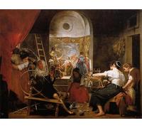 POSTERIIk Famoso Pittura Immagine Tela Dipinti d'arte graffiti la fabula de aracne de diego rodriguez de velazquez per Decorazioni per la Casa 60x90cm
