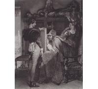 POSTERIIk Famoso Pittura Immagine Tela Dipinti d'arte graffiti Salvator Rosa de Daniel Maclise per L'arredamento del Soggiorno 60x90cm