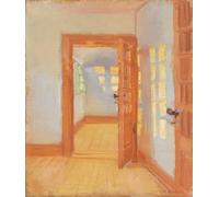 POSTERIIk Famoso stampa tela poster Ritratto Dipinti d'arte Anexo de Brøndum por Anna Ancher per la Decorazione Della Parete 60x90cm