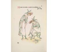 POSTERIIk Famoso stampa tela poster Ritratto Dipinti d'arte Dos damas poniéndose pantuflas de Walter Crane per Decorazioni per la Casa 60x90cm