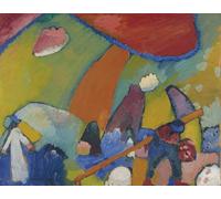 POSTERIIk Famoso stampa tela poster Ritratto Dipinti d'arte Escena de playa de Wassily Kandinsky per Decorazioni per la Casa 60x90cm