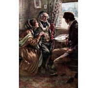 POSTERIIk Famoso stampa tela poster Ritratto Dipinti d'arte La pequeña Dorrit de Charles Dickens por Harold Copping per L'arredamento del Soggiorno 60x90cm