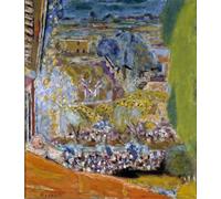 POSTERIIk Famoso stampa tela poster Ritratto Dipinti d'arte Paisaje del Red Roof Cannet de Pierre Bonnard per la Decorazione Della Parete 60x90cm