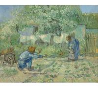 POSTERIIk Famoso stampa tela poster Ritratto Dipinti d'arte Primeros pasos después de Vincent Van Gogh per Decorazioni per la Casa 60x90cm