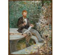 POSTERIIk Famoso stampa tela poster Ritratto Dipinti d'arte Retrato de Adolf Dygasinski por Jacek Malczewski per L'arredamento del Soggiorno 60x90cm
