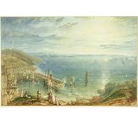 POSTERIIk Famoso stampa tela poster Ritratto Dipinti d'arte Sin Torbay de Brixham por Mallord William Turner per L'arredamento del Soggiorno 60x90cm
