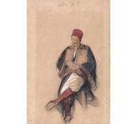 POSTERIIk Famoso stampa tela poster Ritratto Dipinti d'arte Turco sentado de John Frederick Lewis per la Decorazione Della Parete 60x90cm