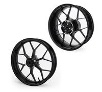Posteriore + Anteriore Lega Cerchione NERO per Honda CBR1000RR SC59 08-16 Y9