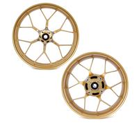 Posteriore + Anteriore Lega Cerchione ORO per Honda CBR1000RR SC59 08-16 Y9