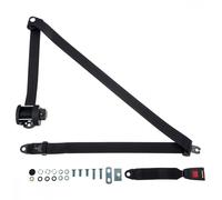 Posteriore Automatico Sedile Cintura per Fiat Brava Hatchback 5dr 1995 A Nero