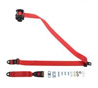 Posteriore Automatico Sedile Cintura per Simca 1100 Estate 1967-1985 Rosso