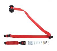 Posteriore Automatico Sedile Cintura per Triumph Toledo Saloon 4dr 1965-1973 Red
