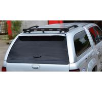 Posteriore Barra Tettuccio + LED Per Mitsubishi l200 Triton 2005-2012 IN Acciaio