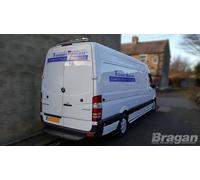 Posteriore Barra Tettuccio + LED Per volkswagen crafter 2014 - 2017 Inox