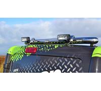 Posteriore Barra Tettuccio + Pois Lampade + Rosso LED Per Renault trafic