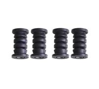 Posteriore Boccola Anteriir Boccola Boccola Per montaggio oscillante da 4 pezzi 26x52x10mm Manicotto smorzamento 'ammortizzatore in gomma bilanciere gruppo sospensione(4 pcs)