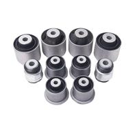 Posteriore Boccola, Kit boccola di controllo inferiore anteriore superiore da 10 pezzi adatto per Tesla Model X 2016 boccola braccio sospensione,(Model S)