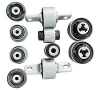 Posteriore Boccola, Kit boccola di controllo sospensione anteriore sinistra e destra per automobile Triangolo inferiore dritto adatto per parti Tesla 3 Y boccola braccio sospensione,