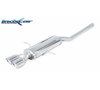 Posteriore CENTRALE con uscita 2 x diam. 80 X-RACE COOPER S J.COOPER WORKS
