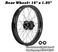 Posteriore Cerchio Ruota 16"x1,85" per Sur-Ron Light Bee per Segway X160 X260