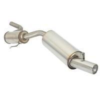 Fiat Posteriore inox con terminale rotondo 80 mm - Prodotto realizzato su