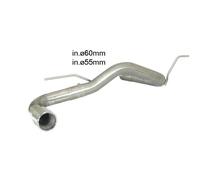 50.0411.05#8 BMW SERIE1 F20/F21 TUBO SCARICO SPORTIVO GR. N INOX CON TERMINALE