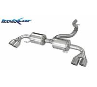 Posteriore con uscita 2x diam. 80 RACING DX+SX A1 - S1 2.0 TFSI 231CV) QUA