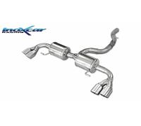 Posteriore con uscita 2x diam. 80 X-RACE DX+SX A1 - S1 2.0 TFSI 231CV) QUA