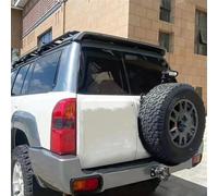Posteriore Del Tetto Coda Ala ABS Tronco Coda Ala Decorazione Colore Spoiler Posteriore Per Nissan Per PATROL Y61 1998 1999 2000 2001 2002 2003 2004 2005 2006(Unpainted)