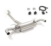 Posteriore doppio terminali originali valvole Ragazzon Alfa Stelvio 2.0 Q4 147kw