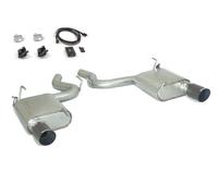 Posteriore doppio terminali tondi Carbon valvole RAGAZZON Mustang 2.3 Ecoboost