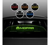 Posteriore Finestrino Personalizzato Illuminato Auto Mostra Pezzi Mopar Logo