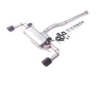 Posteriore Gola Per Toyota GT86 2.0L 2013-2020 Silenziatore Del Di Scarico In Acciaio Inossidabile Con Valvola Scarico Coda Tubo