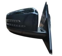 Posteriore Gruppo Specchio Per Benz Per Classe C W204 C180 C200 C260 C280 C300 Specchietto Laterale Riscaldato Con Luce Di Pozzanghera E Memoria Ripiegabile(Nero,Giusto)