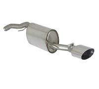 Fiat Posteriore inox con terminale ovale 135x90 mm Sport Line