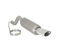 Posteriore inox con terminale ovale Fiat Grande Punto +(1033)