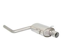 Posteriore inox con terminale rotondo Mini R56 2007>>2014