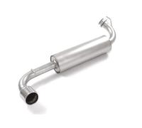 Posteriore inox con terminale rotondo RAGAZZON Lancia DELTA 831 2.0T 16V EVO 1