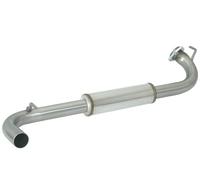 Posteriore con terminale rotondo RAGAZZON Lancia DELTA 831 2.0T 16V EVO 2 Kat