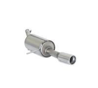 Posteriore inox con terminale rotondo Renault Clio Mk4 2012>>2019