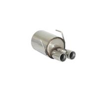 Posteriore inox con terminali rotondi Fiat 500 (typ312) 2007>>(2228)