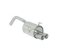 Posteriore inox con terminali rotondi Fiat 500 (typ312) 2007>>(4803)