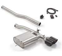 Posteriore inox con terminali rotondi Mini F56 2014>>2024(4318)
