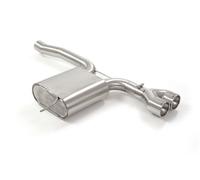 Posteriore inox con terminali rotondi Mini F56 2014>>2024(4705)