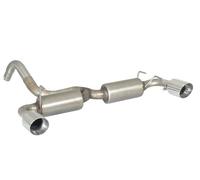 Posteriore inox sdoppiato con terminali Abarth 500 / 595(4466)