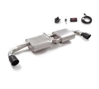 Posteriore inox sdoppiato con terminali Alfa Romeo 4C(6773)