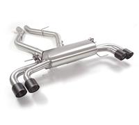 Posteriore inox sdoppiato con terminali Alfa Romeo Giulia(952) 2016>>(4270)