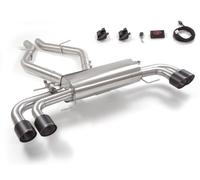 Posteriore inox sdoppiato con terminali Alfa Romeo Giulia(952) 2016>>(4271)
