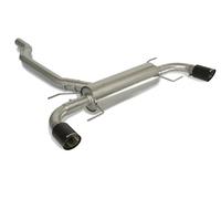 RAGAZZON SCARICO POSTERIORE SDOPPIATO TERMINALI TONDI 2/90 CARBONSHOT 50.0719.73